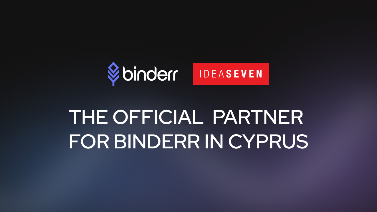 Ideaseven Named Official Partner for Binderr in Cyprus