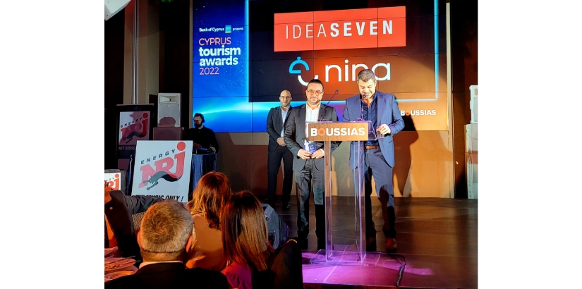 Cyprus Tourism Awards 2022 - Nina