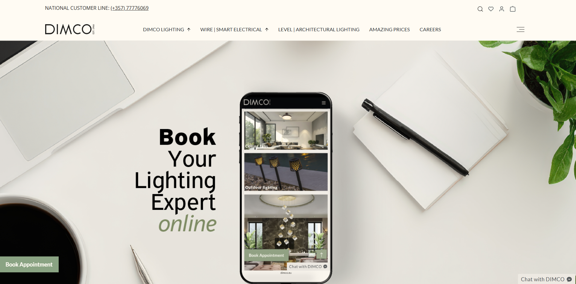 Dimco on Desktop and Mobile