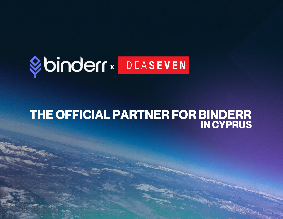 Ideaseven Named Official Partner for Binderr in Cyprus