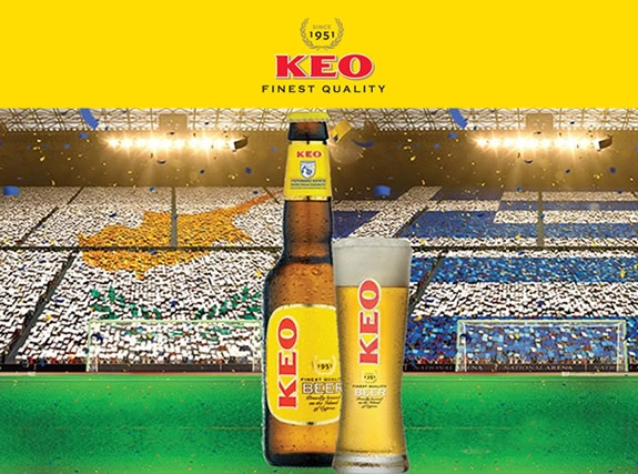 KEO beer microsite