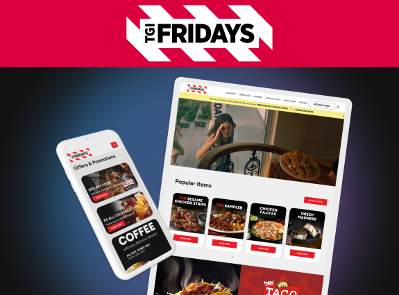 TGI Fridays Cyprus Website