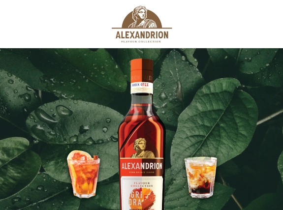 Alexandrion Flavours Landing Page Website