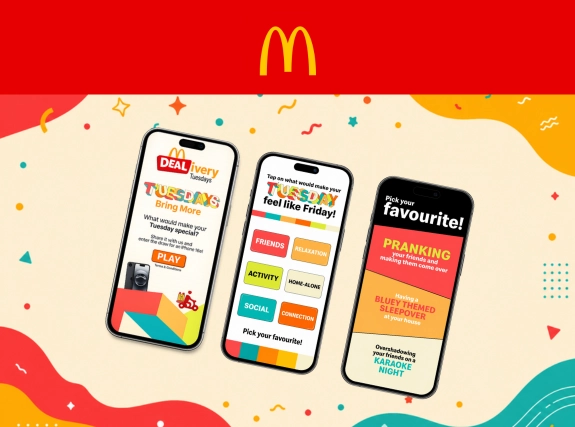 McDonald's - Deliveries Tuesdays - Mobile Game App