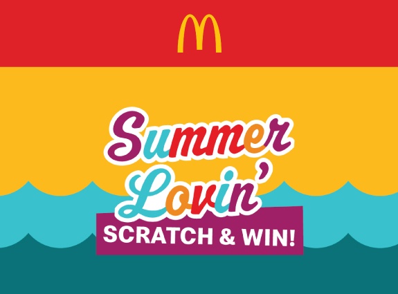 McDonald's Scratch and Win