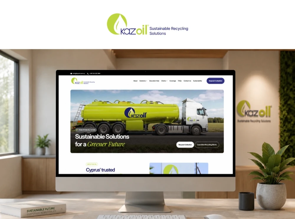 KAZ Oil Website