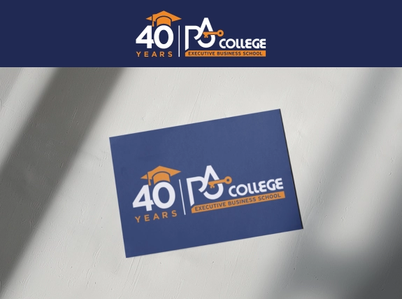 PA College 40 Years Logo