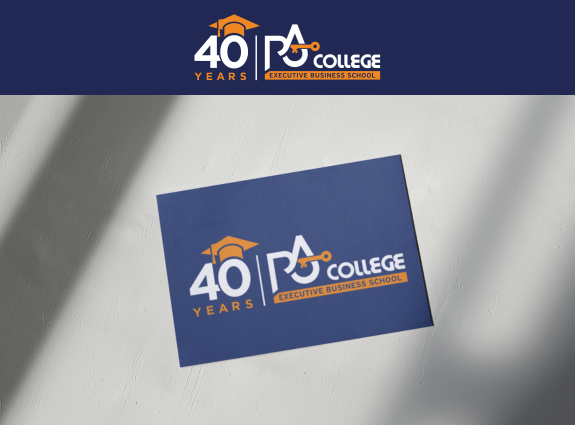PA College 40 Years Logo