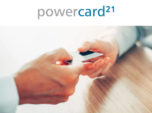Powercard21 Website