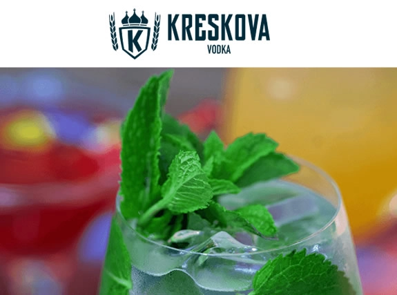 Kreskova Vodka Website